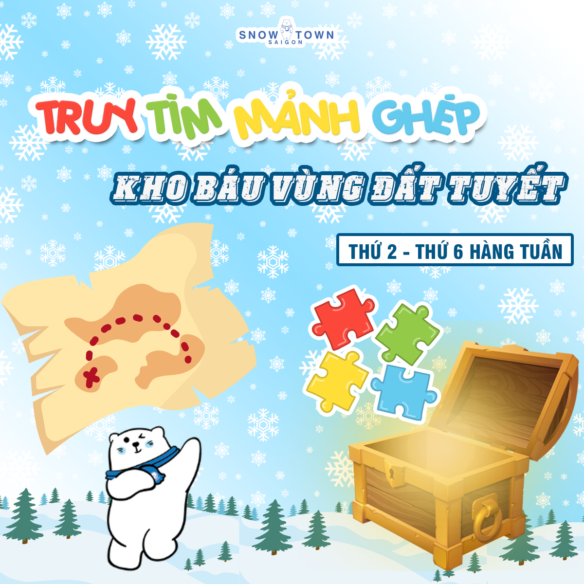 TRẢI NGHIỆM MÙA HÈ – TRUY TÌM MẢNH GHÉP KHO BÁU VÙNG ĐẤT TUYẾT TẠI SNOW TOWN